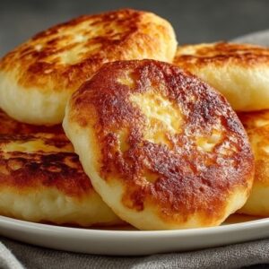 Ленивые пирожки по-деревенски из творога и картошки