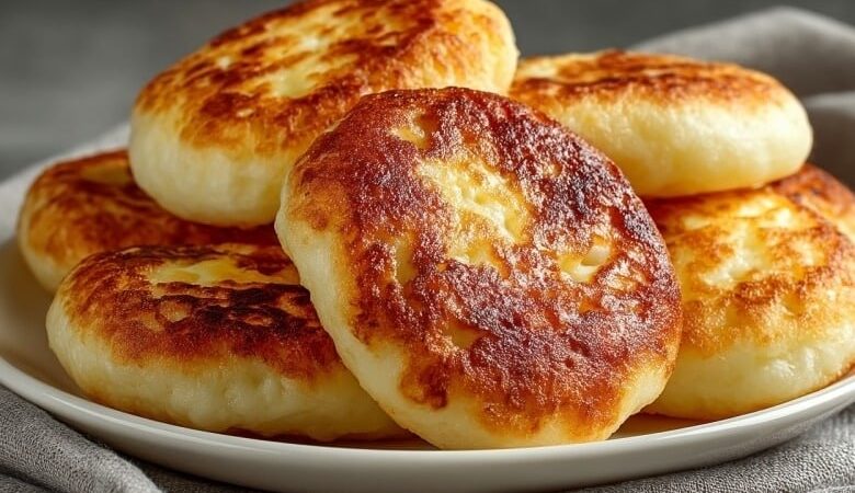 Ленивые пирожки по-деревенски из творога и картошки