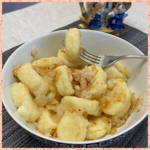 Ленивые вареники с картошкой