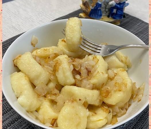 Ленивые вареники с картошкой