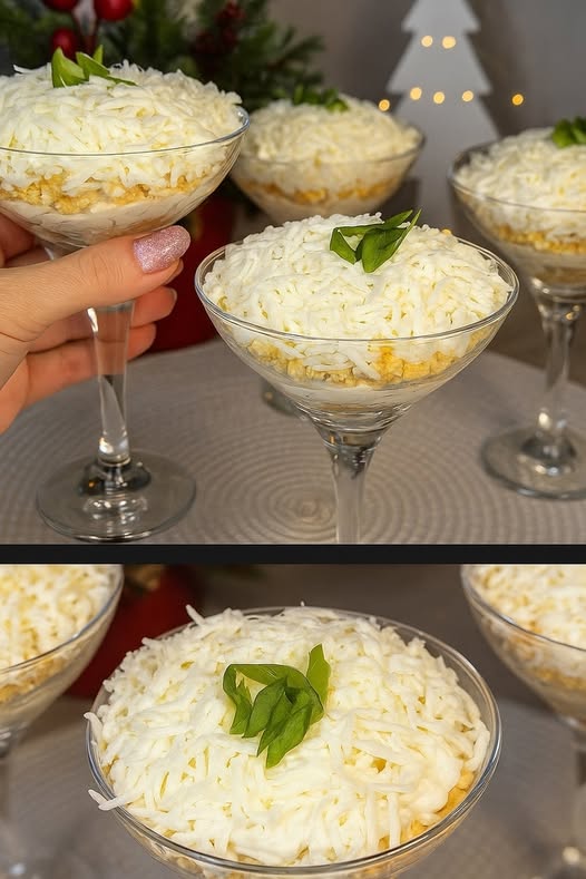 Салат «Невеста» с копченой курицей