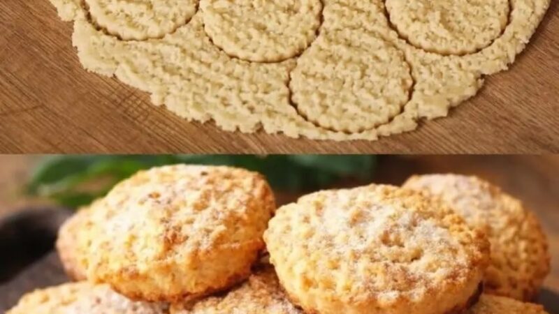 «Минутное» песочное печенье к чаю