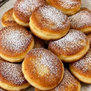 Оладьи как пончики