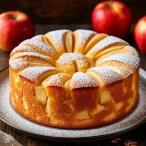 Пышная шарлотка