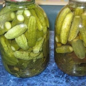 Сладкие огурчики на зиму