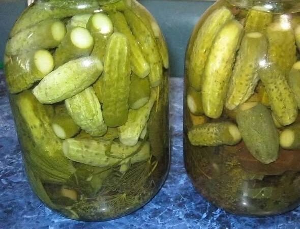 Сладкие огурчики на зиму