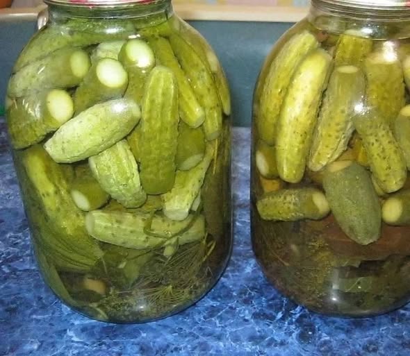 Сладкие огурчики на зиму