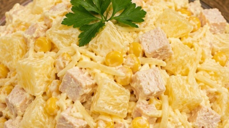 Caлaт «Πиκaнтный» 🍍🥗