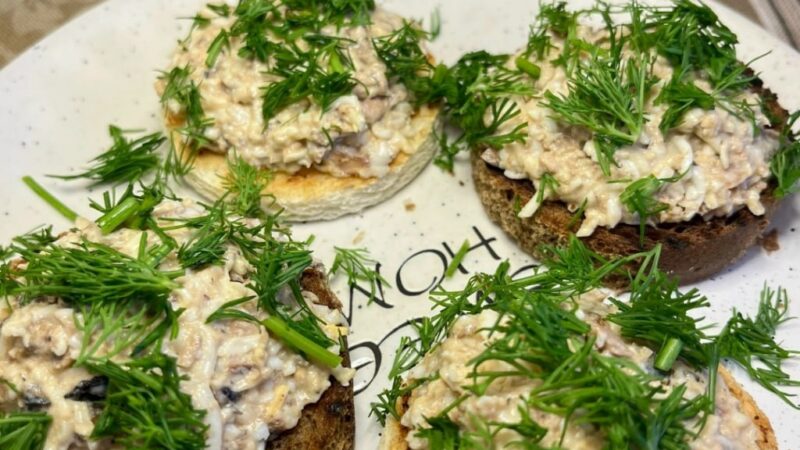 Вкусная намазка на тост!