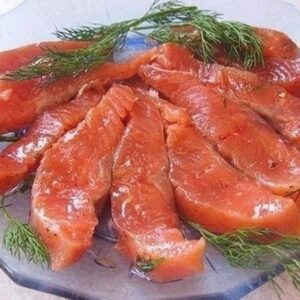 Солона горбуша за 2 години