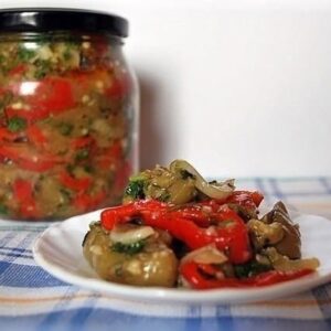 Баклажани мариновані на зиму
