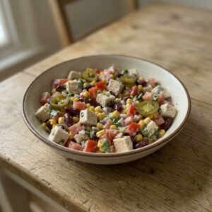 Мексиканський салат з куркою
