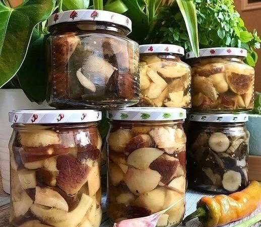 Мариновані гриби