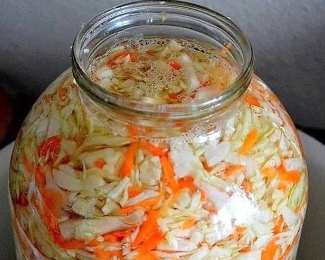 Рецепт квашеної хрусткої капусти