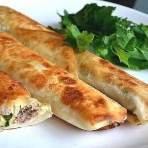 Лаваш із начинкою в духовці